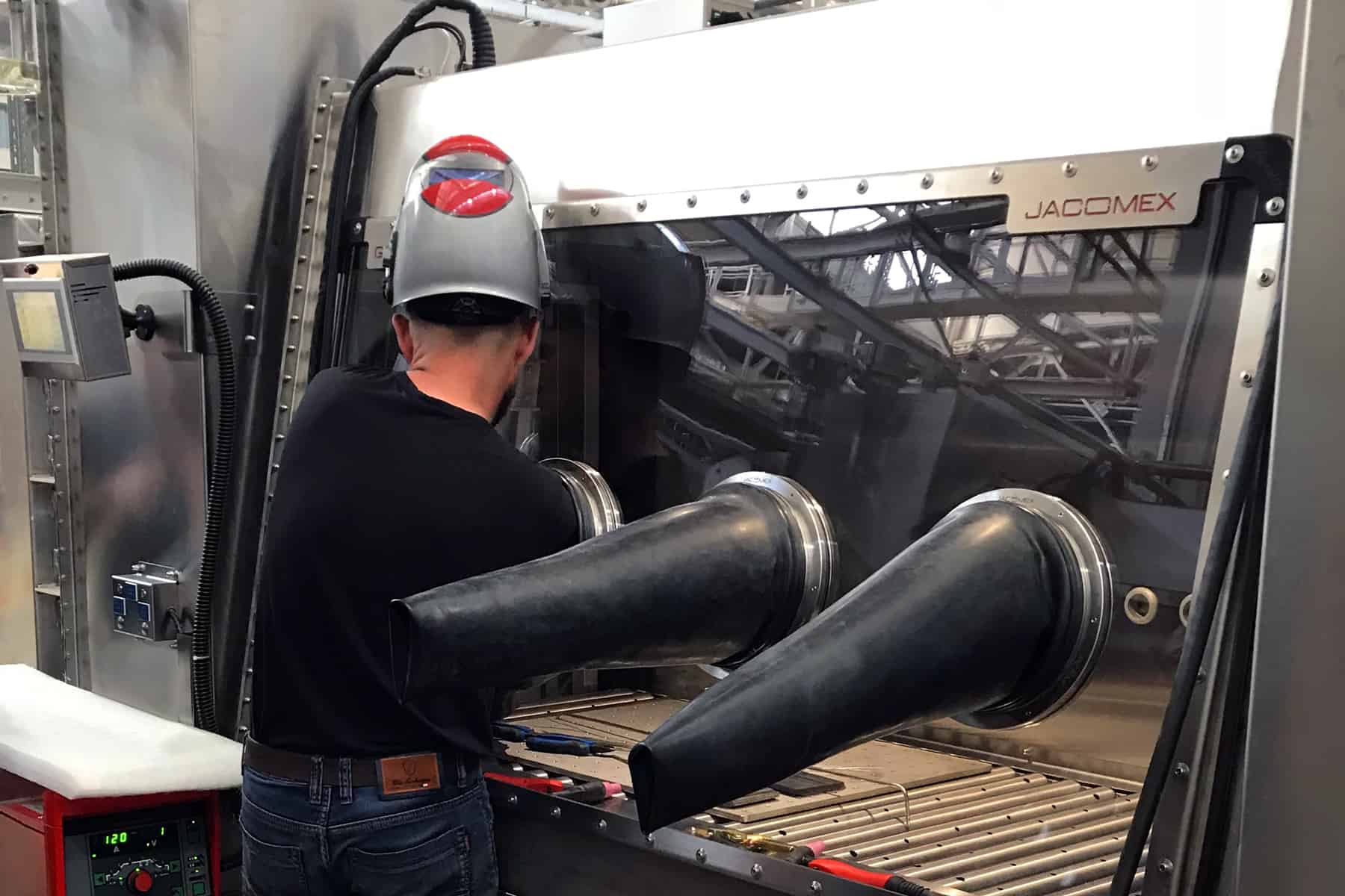 welder-Glovebox Boite à gants de soudure TIG sous argon