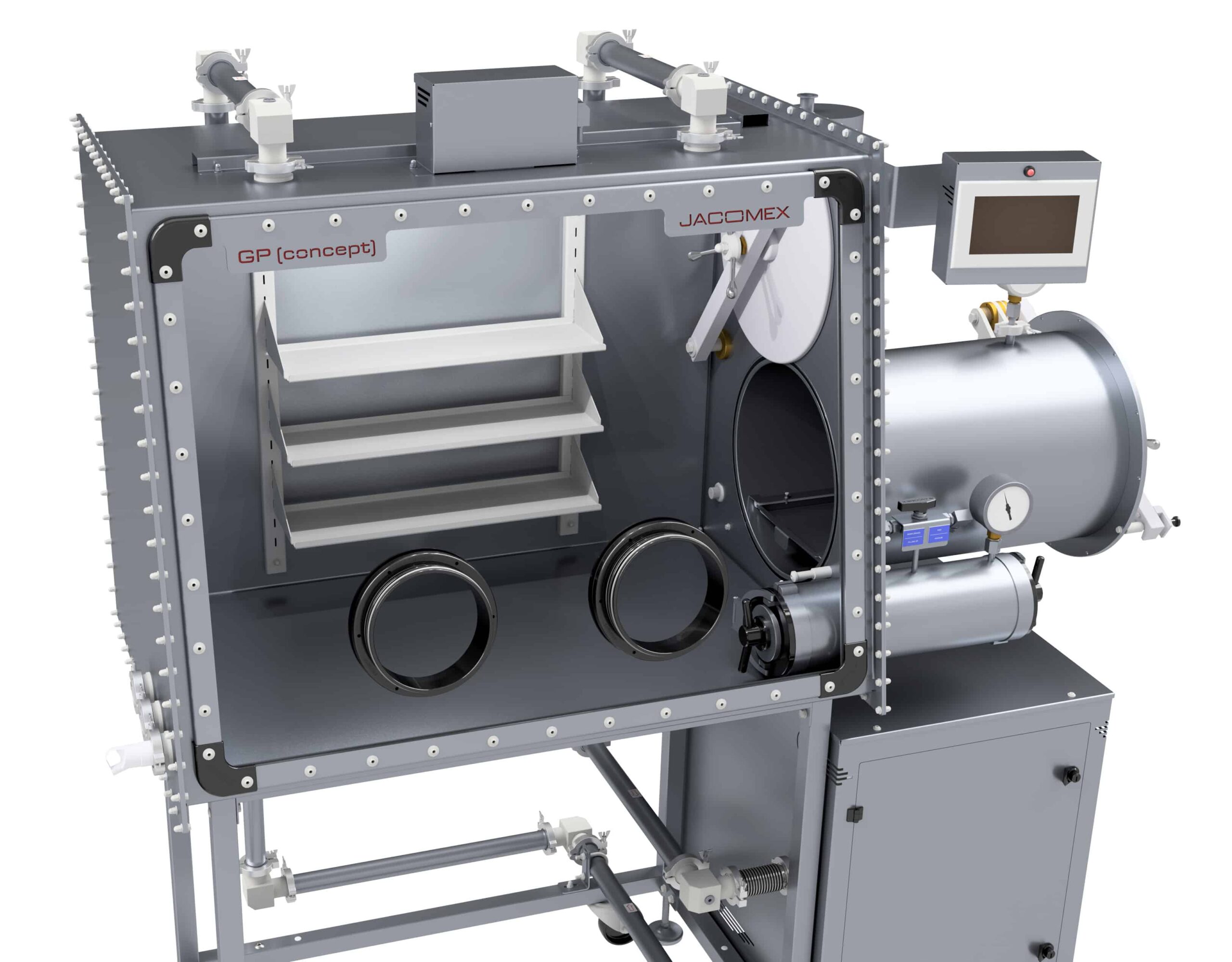 GA2 Z1-Special glovebox Isolateurs de distribution de produits radiopharmaceutiques conformes BPF (GMP)