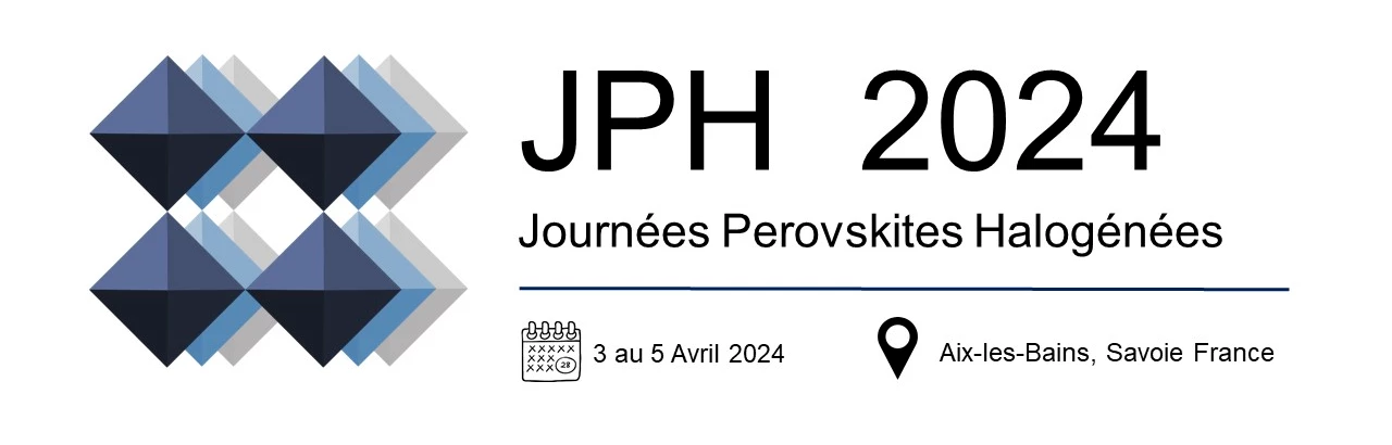 Journées Pérovskites Halogénées