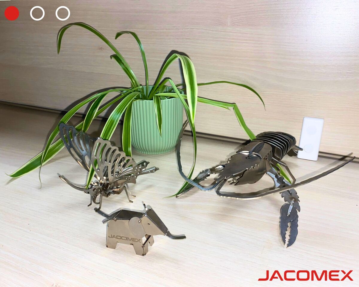 Quand l’inox prend vie : hommage aux animaux chez Jacomex Quand l’inox prend vie : hommage aux animaux chez Jacomex