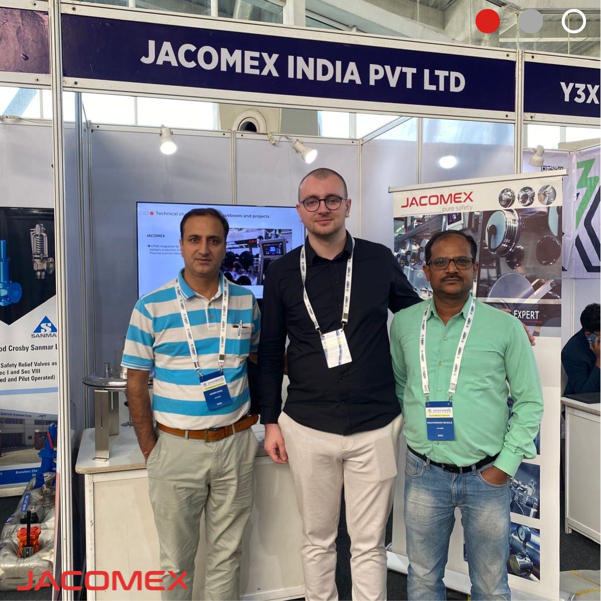 Jacomex est prêt à vous accueillir au India Nuclear Business Platform Jacomex est prêt à vous accueillir au India Nuclear Business Platform