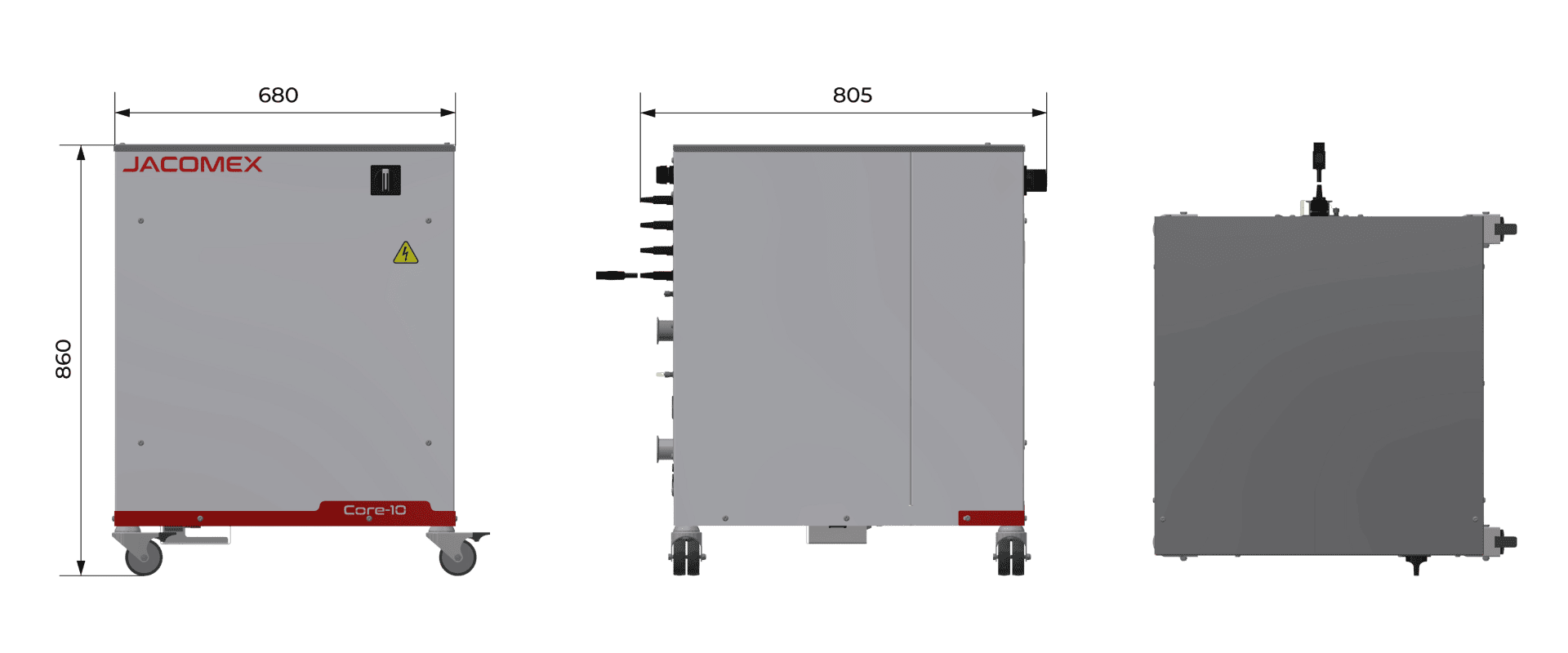 Purificateur de gaz Core-10 (H2O – O2)
