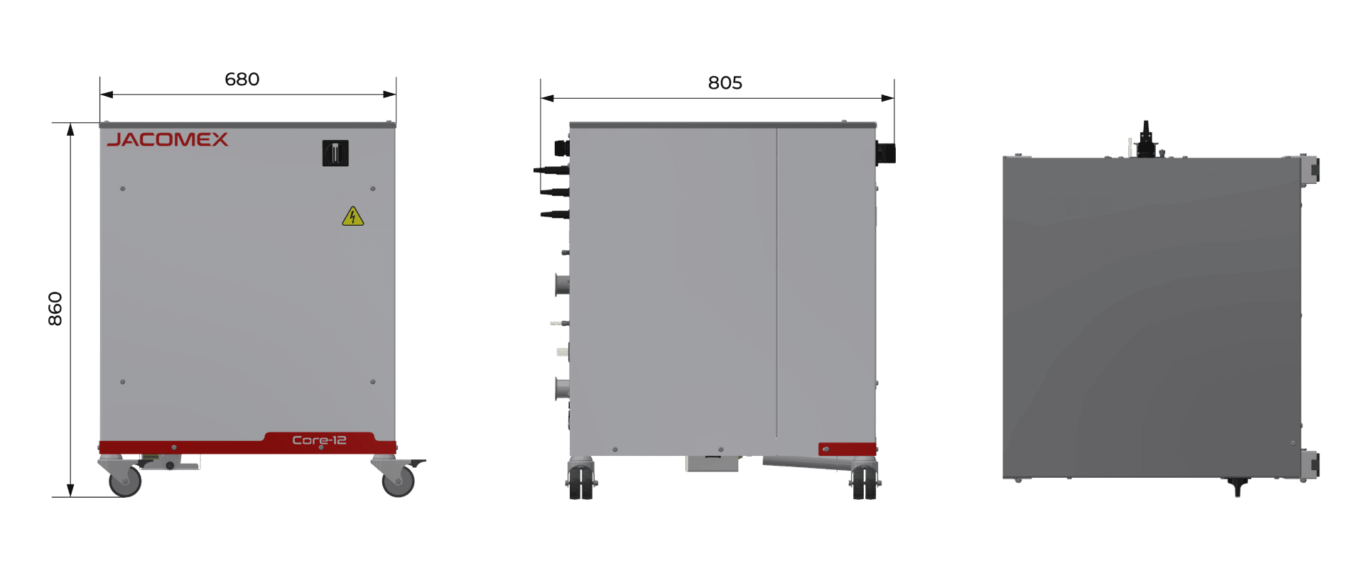Purificateur de gaz Core-12 (H2O – O2)