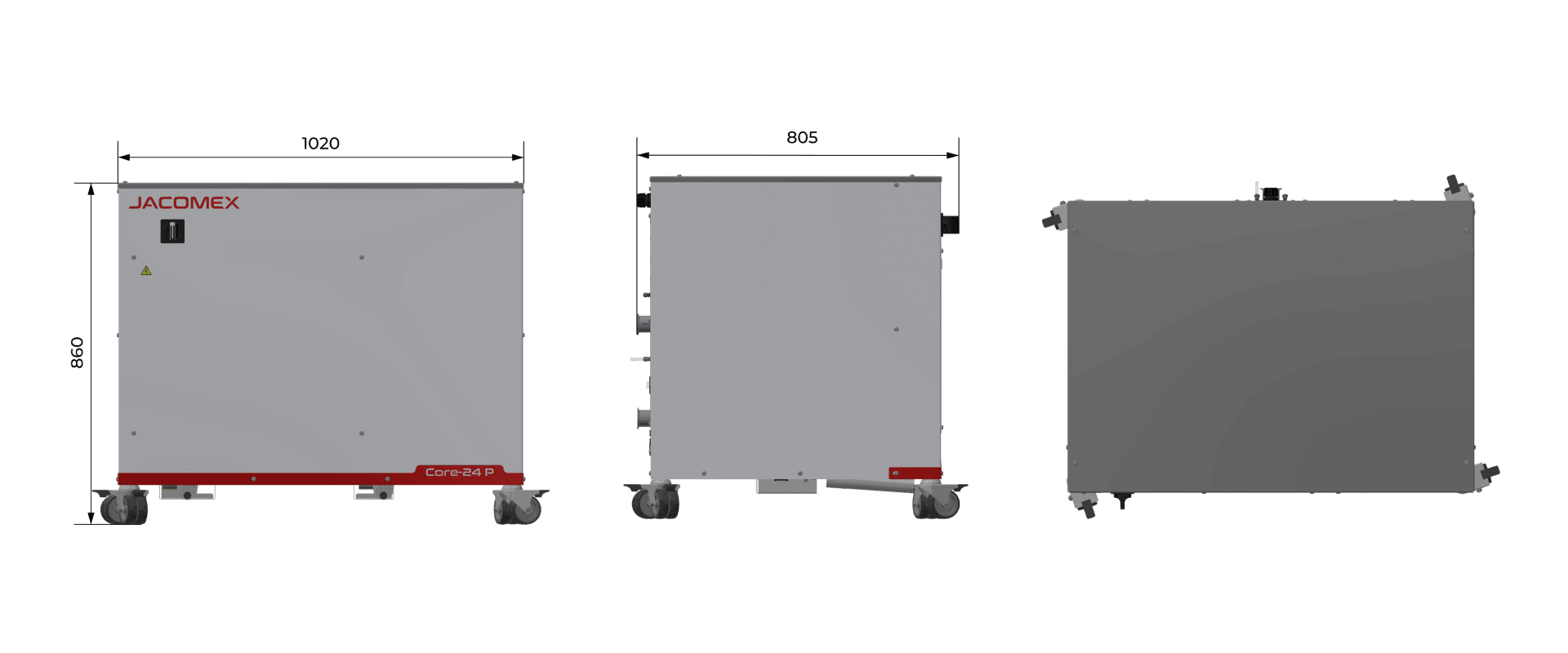 Purificateur de gaz Core-24-P (H2O – O2)