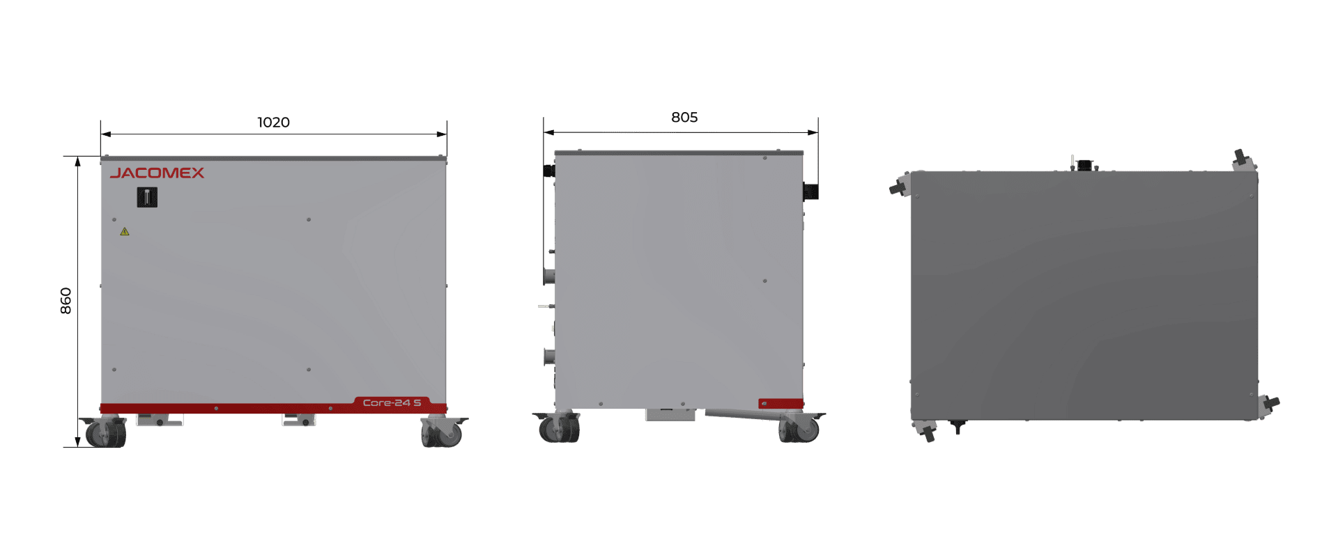 Purificateur de gaz Core-24-S (H2O – O2)