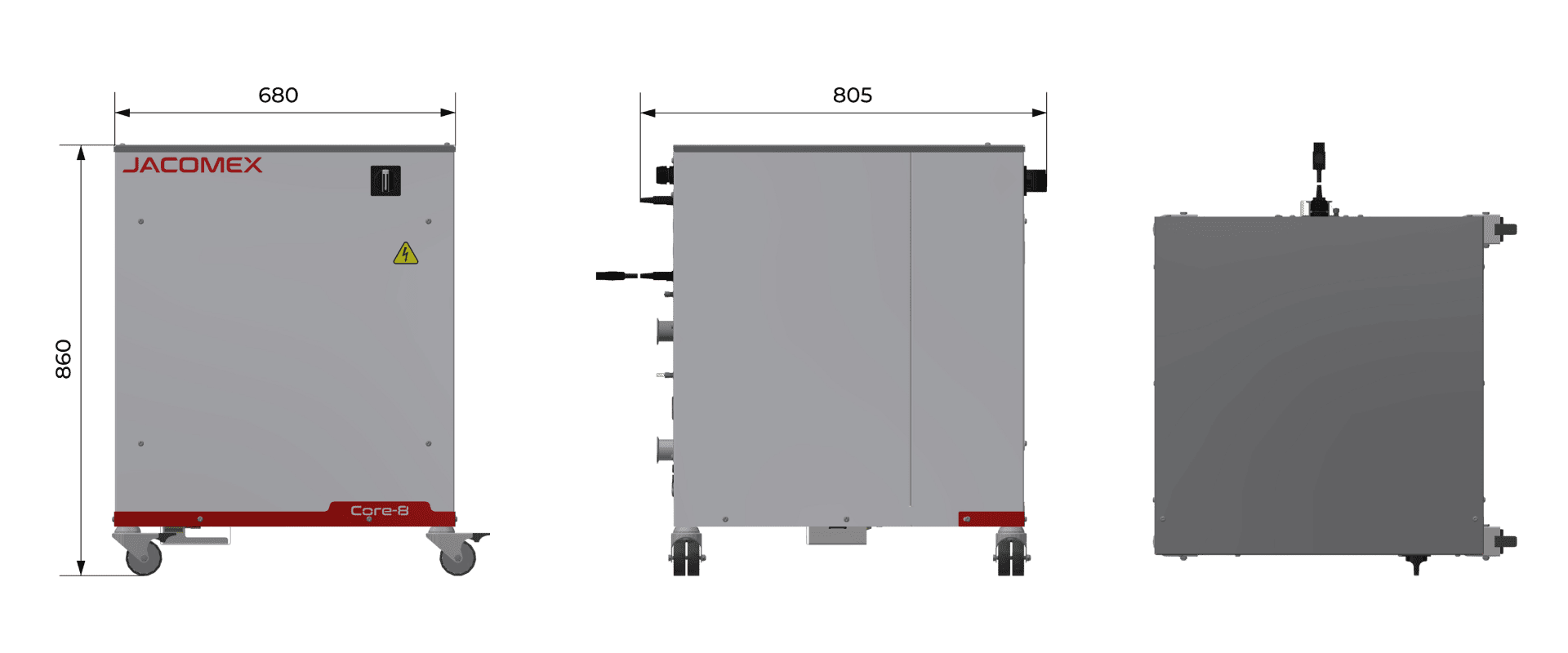 Purificateur de gaz Core-8 (H2O – O2)