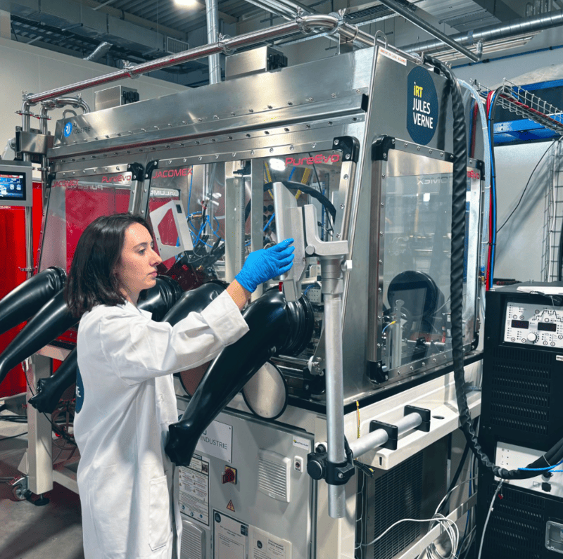 Enceinte à atmosphère contrôlée pour la fabrication additive Enceinte à atmosphère contrôlée pour la fabrication additive