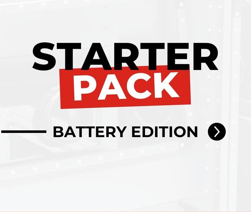 Starter pack pour les batteries
