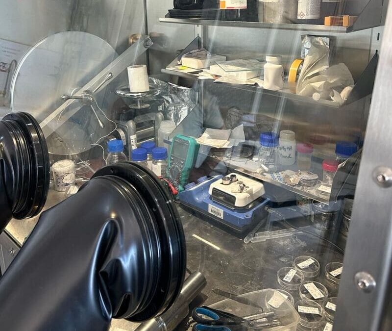 Boîte à gants pour l&rsquo;industrie de la batterie