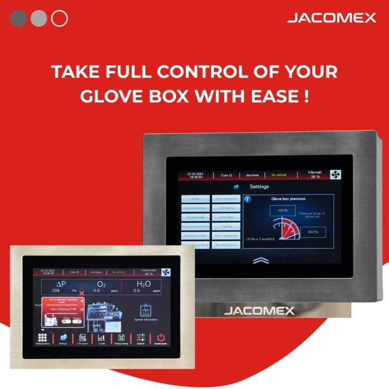 Focus sur l'interface IHM JACOMEX